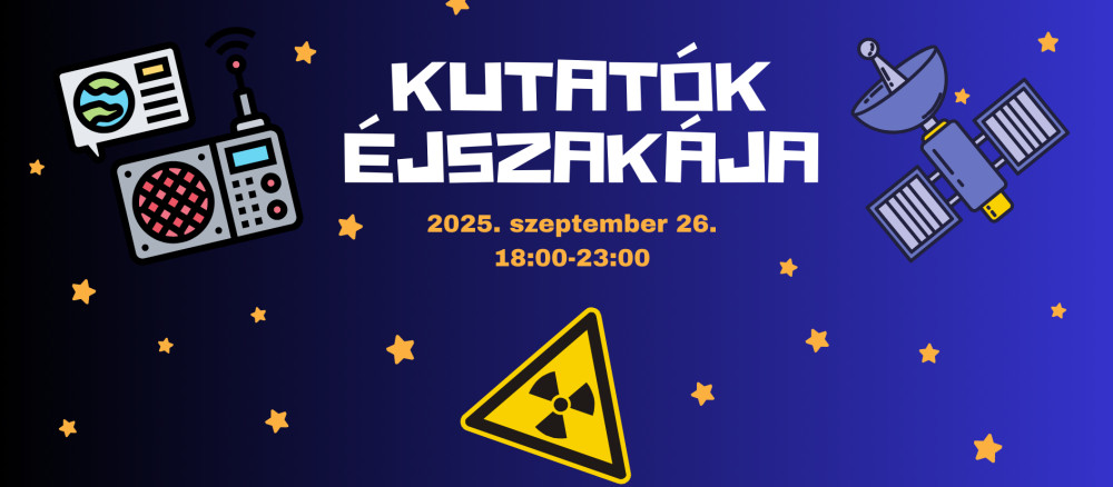 Kutatók Éjszakája 2025. szeptember 26.