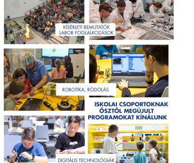 Új palettánk iskolai csoportoknak, osztályoknak 