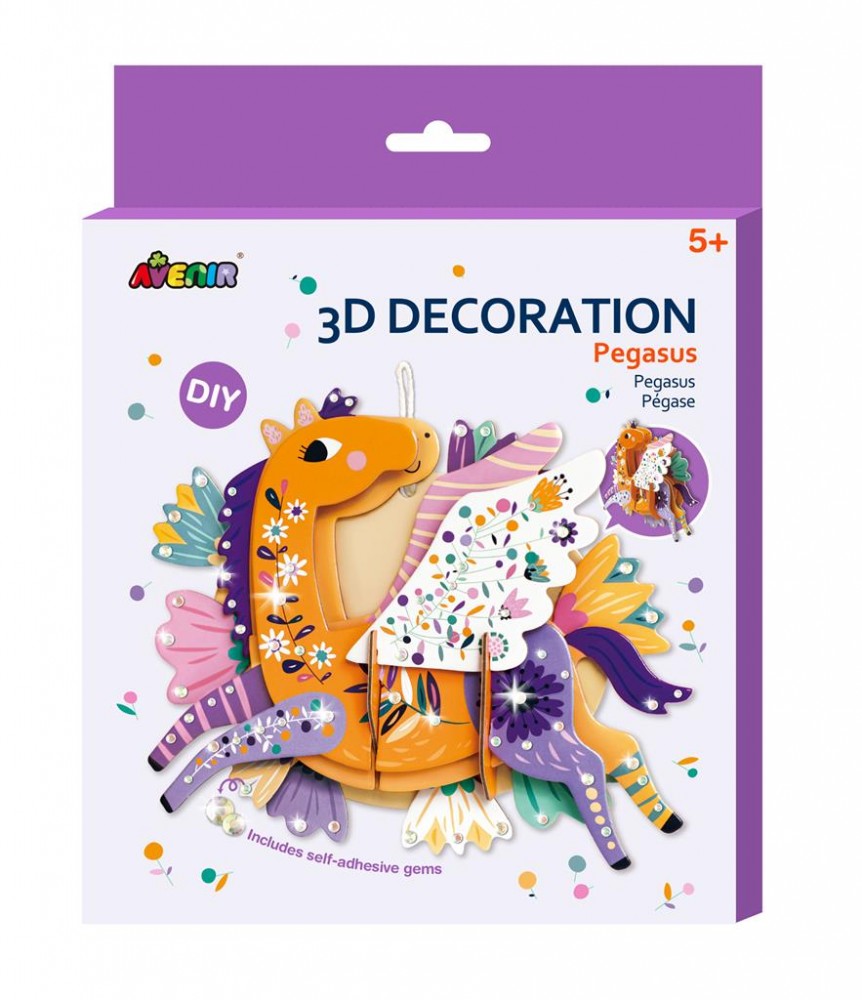 Avenir 3D dekorációs puzzle készlet - Pegazus